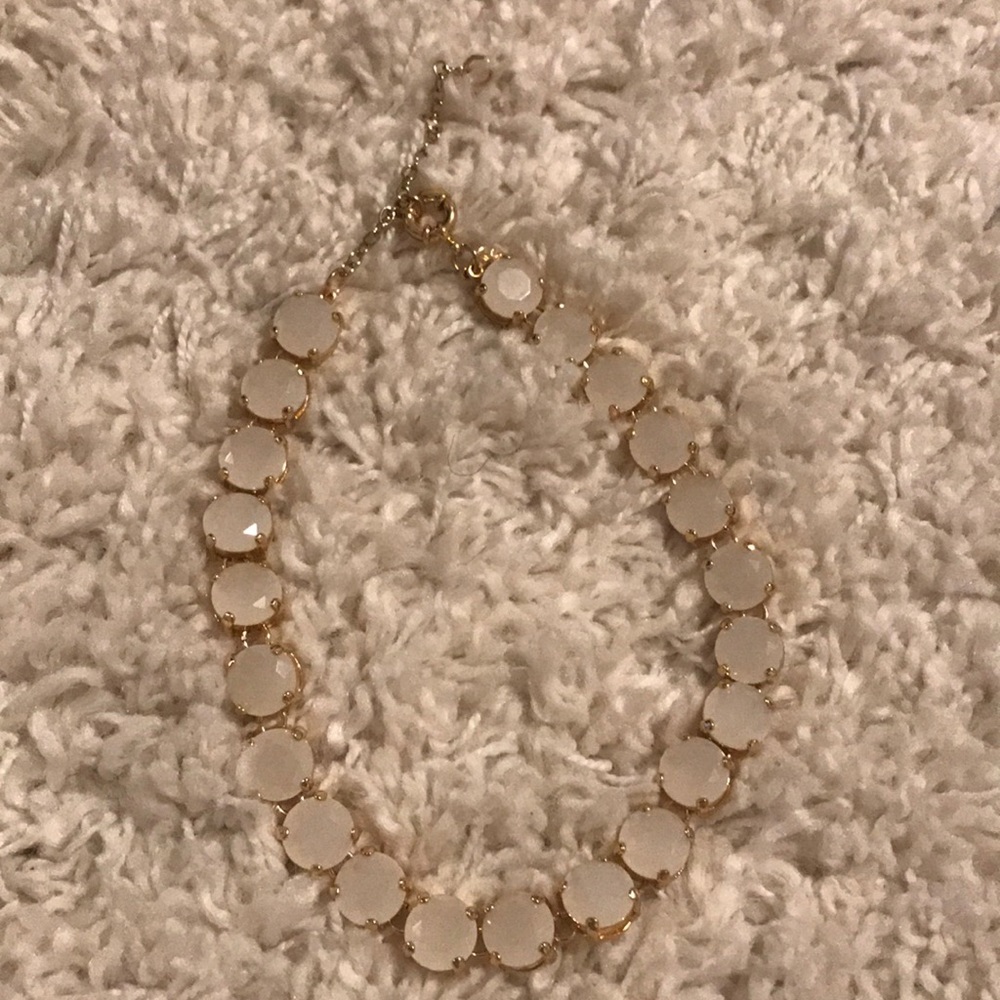 J. Crew White Statement Necklace